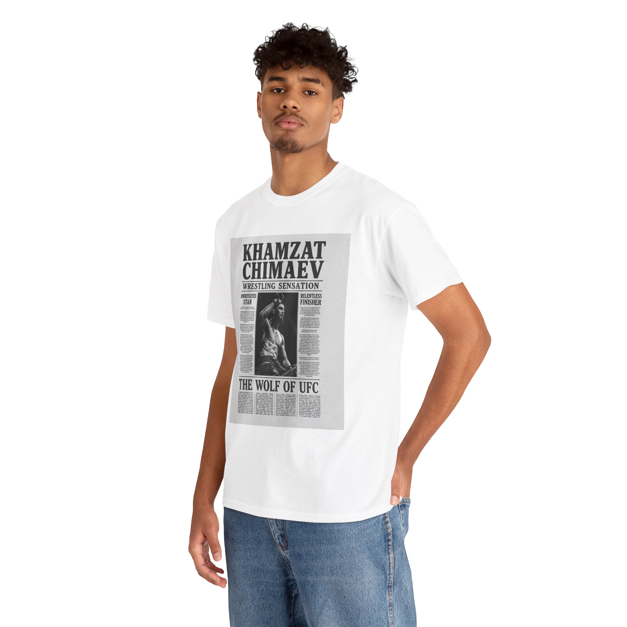 Khamzat Chimaev Graphic Tee - Image 6