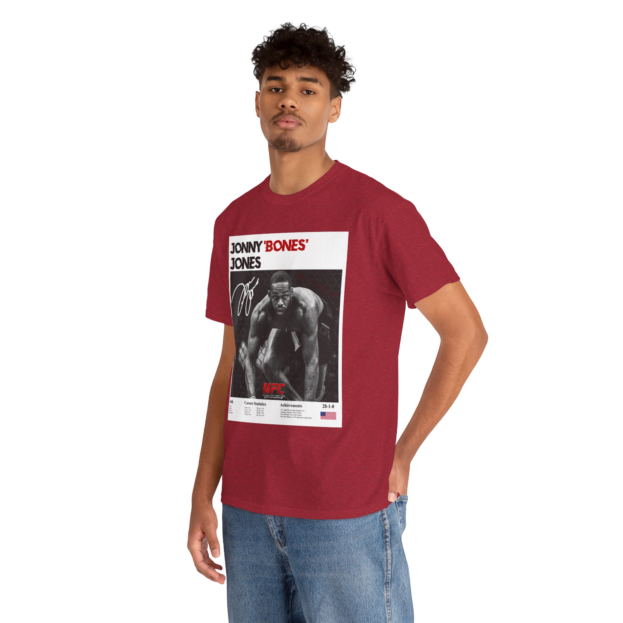 Jon Jones “Bones” Graphic Tee Shirt - Image 12