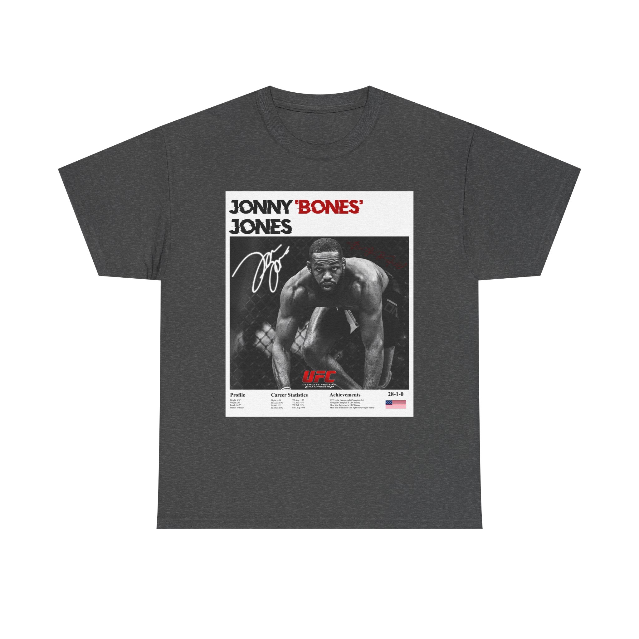 Jon Jones “Bones” Graphic Tee Shirt - Image 7