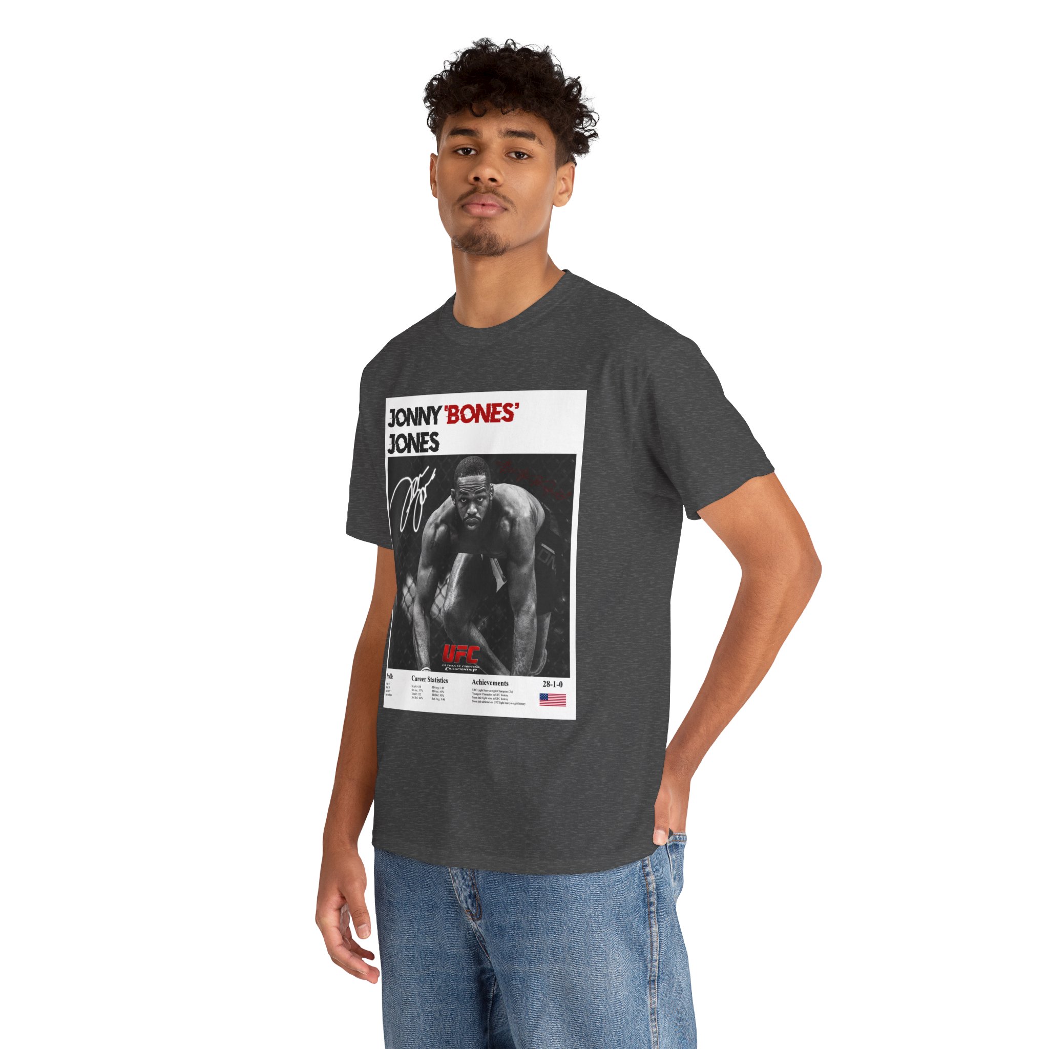 Jon Jones “Bones” Graphic Tee Shirt - Image 9